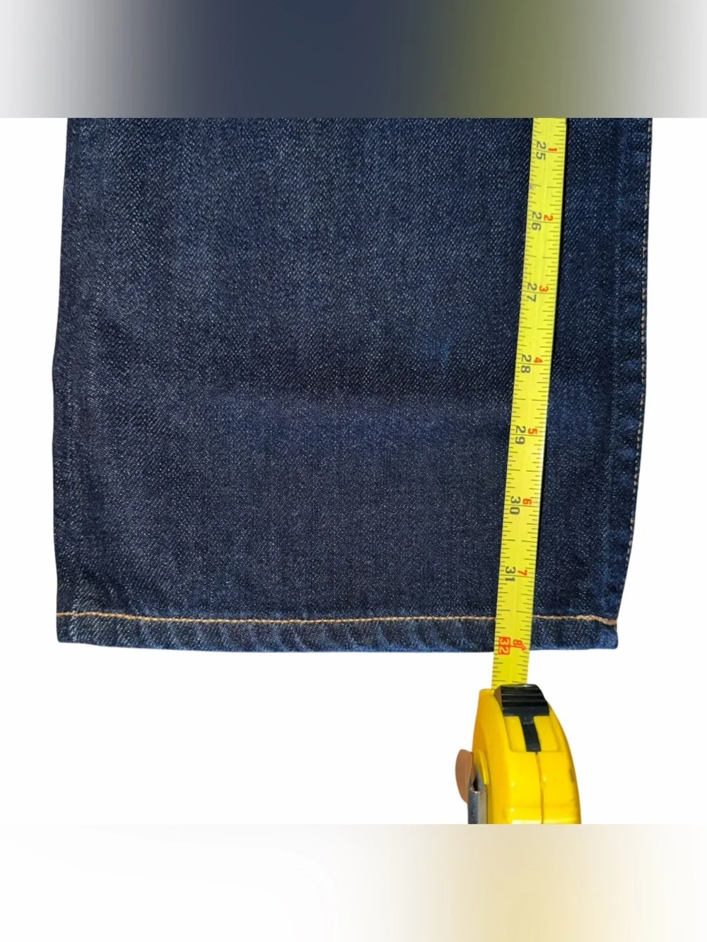 Rag & Bone RB15X Slim Straight Jeans Men’s 33 Dark Wash Selvedge Made USA